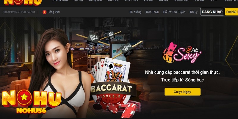Casino tại sân chơi cá cược trực tuyến Nohu56 rất nổi tiếng